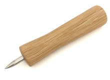 Lade das Bild in den Galerie-Viewer, Dosenlocher Edelstahl 5 mm mit Holzgriff (Eichenholz) - Made in Germany