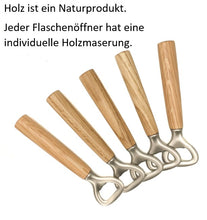 Lade das Bild in den Galerie-Viewer, Premium Flaschenöffner/Kapselheber - Holzgriff Eichenholz - Made in Germany