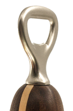 Lade das Bild in den Galerie-Viewer, Premium Design Flaschenöffner - Holzgriff Nussbaum/Ahorn