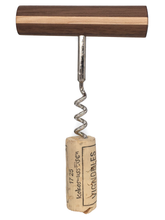 Lade das Bild in den Galerie-Viewer, Premium Korkenzieher - Holzgriff Nussbaum/Ahorn