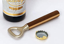 Lade das Bild in den Galerie-Viewer, Flaschenoeffner Premium Nussbaum Ahorn - KokosnussEisen